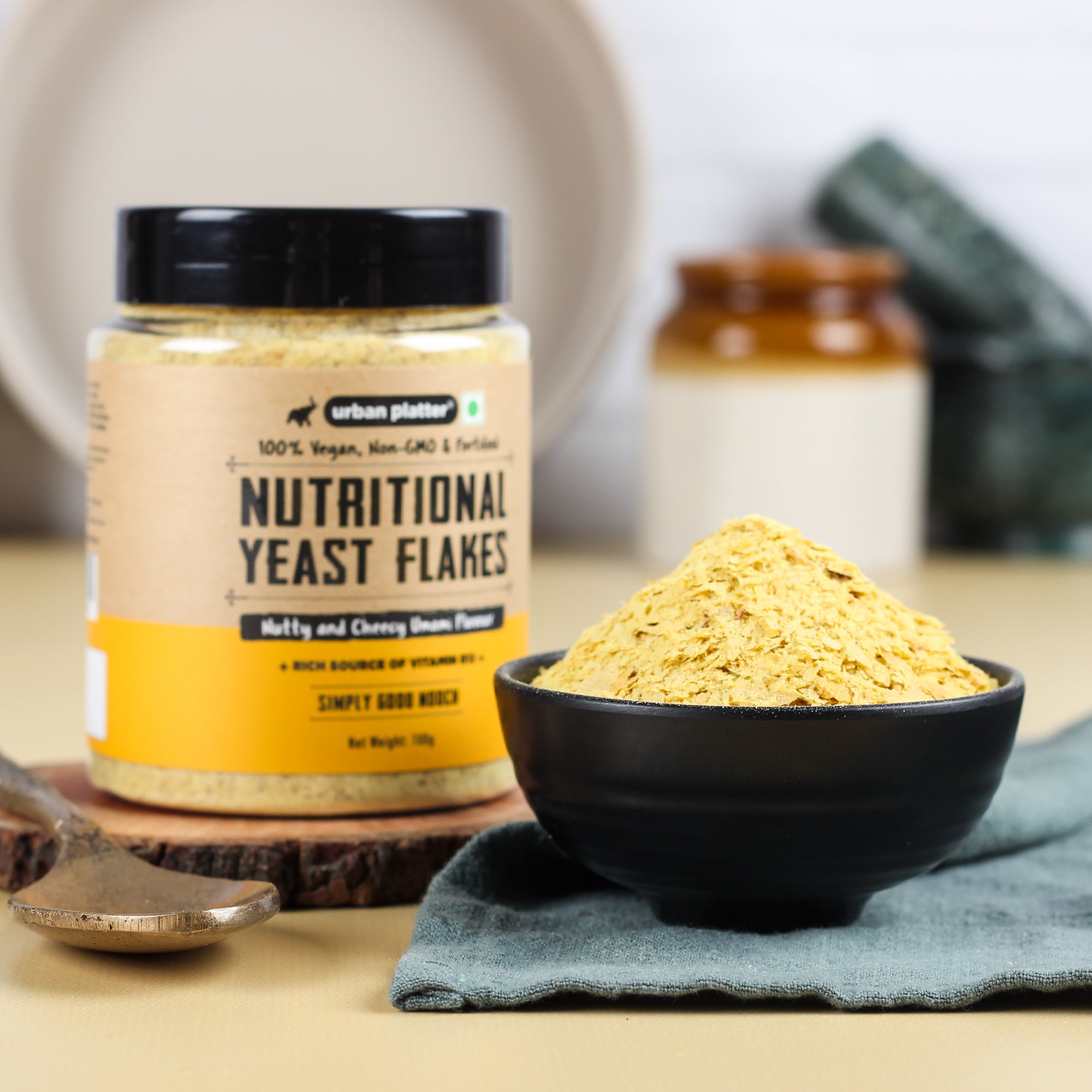 Urban Platter Nutritional Yeast Flakes - 100g
