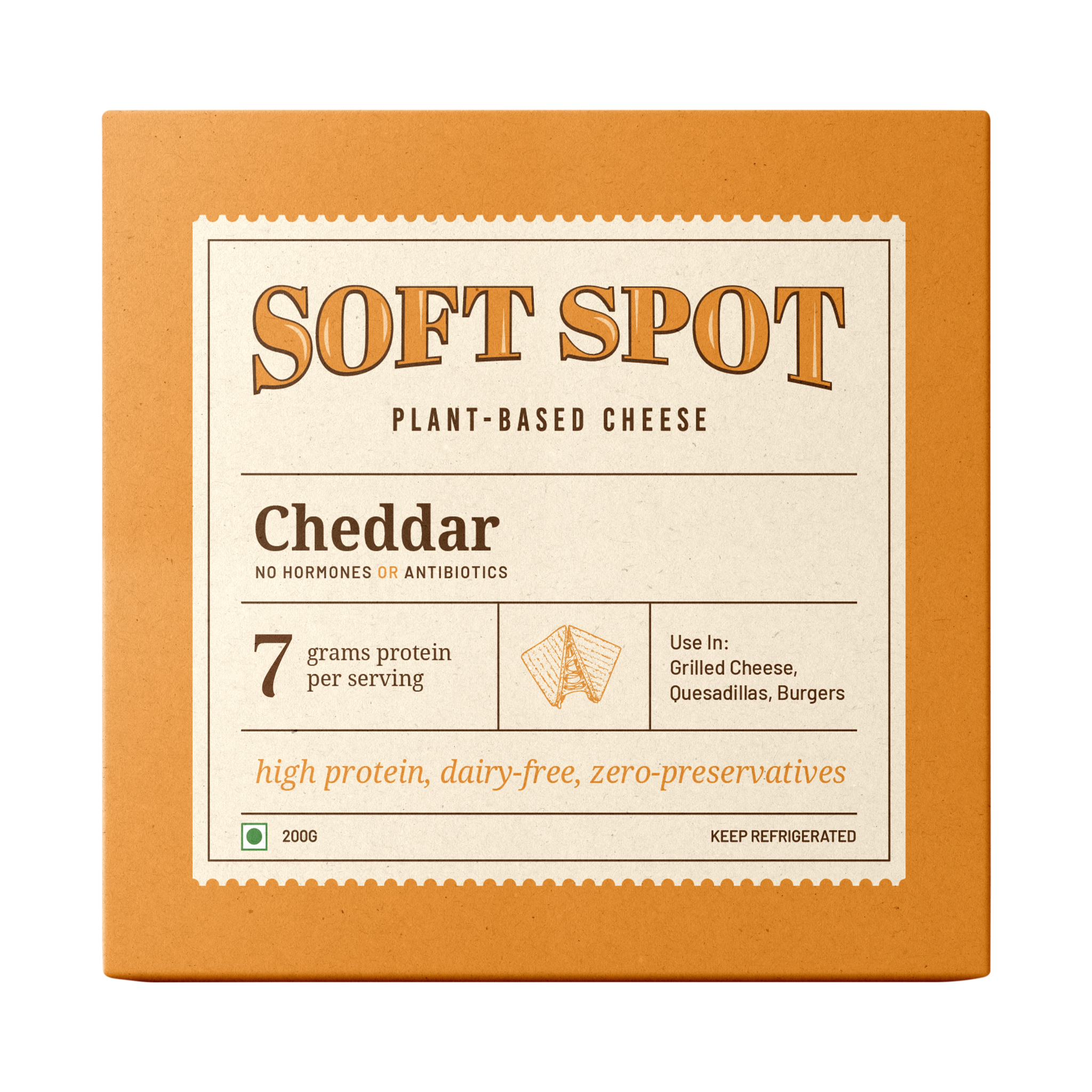Soft Spot Cheddar Cheese - 200 g