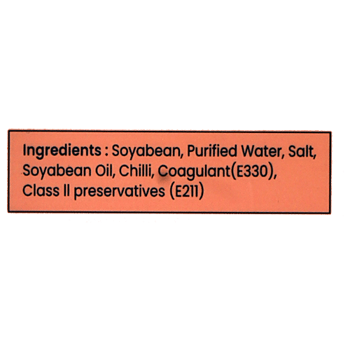 Soyfit Tofu Soya Paneer - Chilli -  200 g