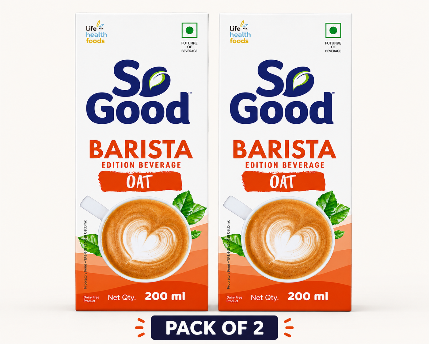 So Good Oat Beverage - Barista Edition - Pack of 2