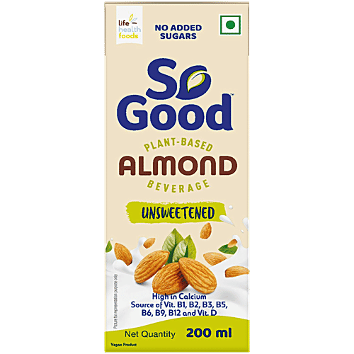 So Good Almond Beverage - Unsweetened