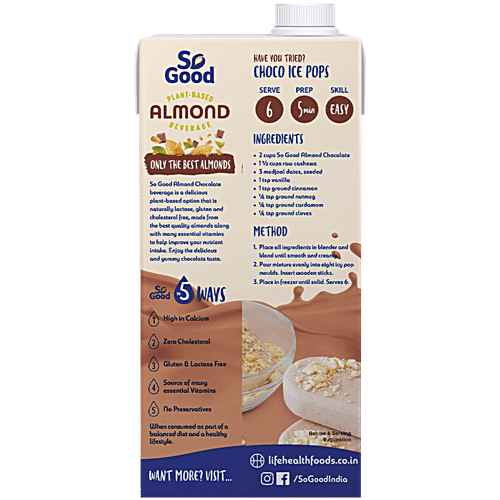So Good Almond Beverage - Chocolate