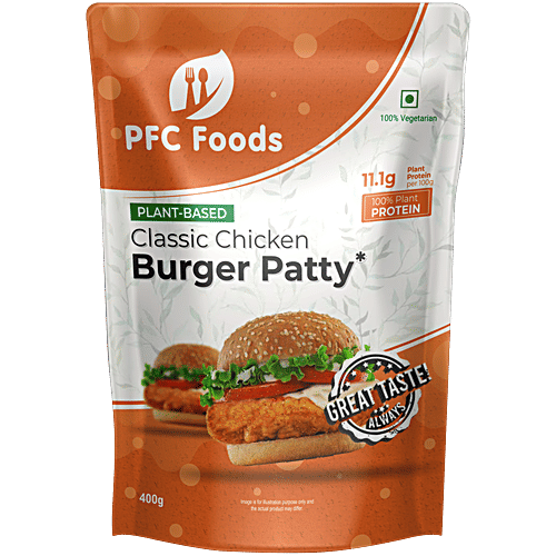 PFC Classic Chicken Burger Patty - 400 g