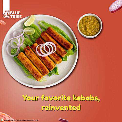 Blue Tribe Plant Based Seekh Kabab - 250 g