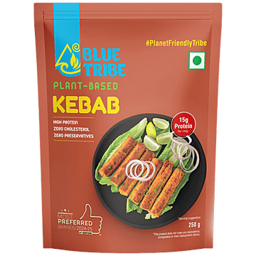 Blue Tribe Plant Based Seekh Kabab - 250 g