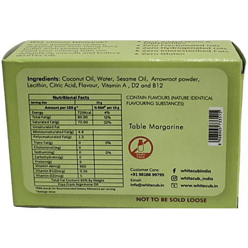 Whitecub Vegan Unsalted Better - 200 g