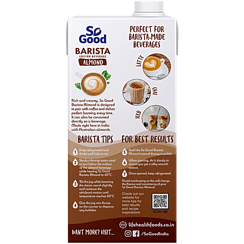 So Good Almond Beverage - Barista Edition