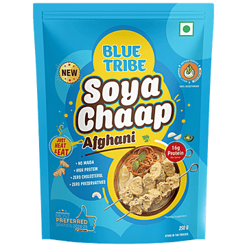Blue Tribe Soya Chaap - Afghani - 250 g