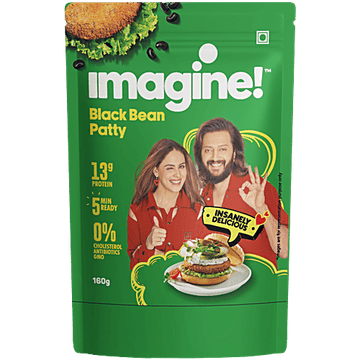 Imagine Black Bean Patty - 160 g