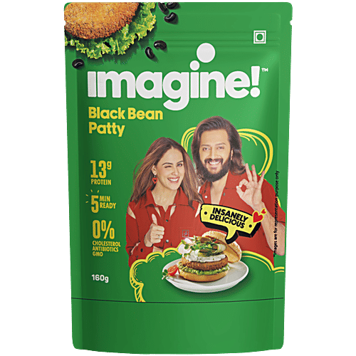 Imagine Black Bean Patty - 160 g