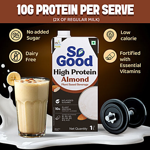 So Good Almond High Protein - 1 L