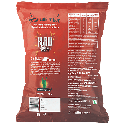 Klaw Masala Madness Sticks - 40 g