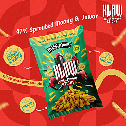 Klaw Mango Mania Sticks - 40 g