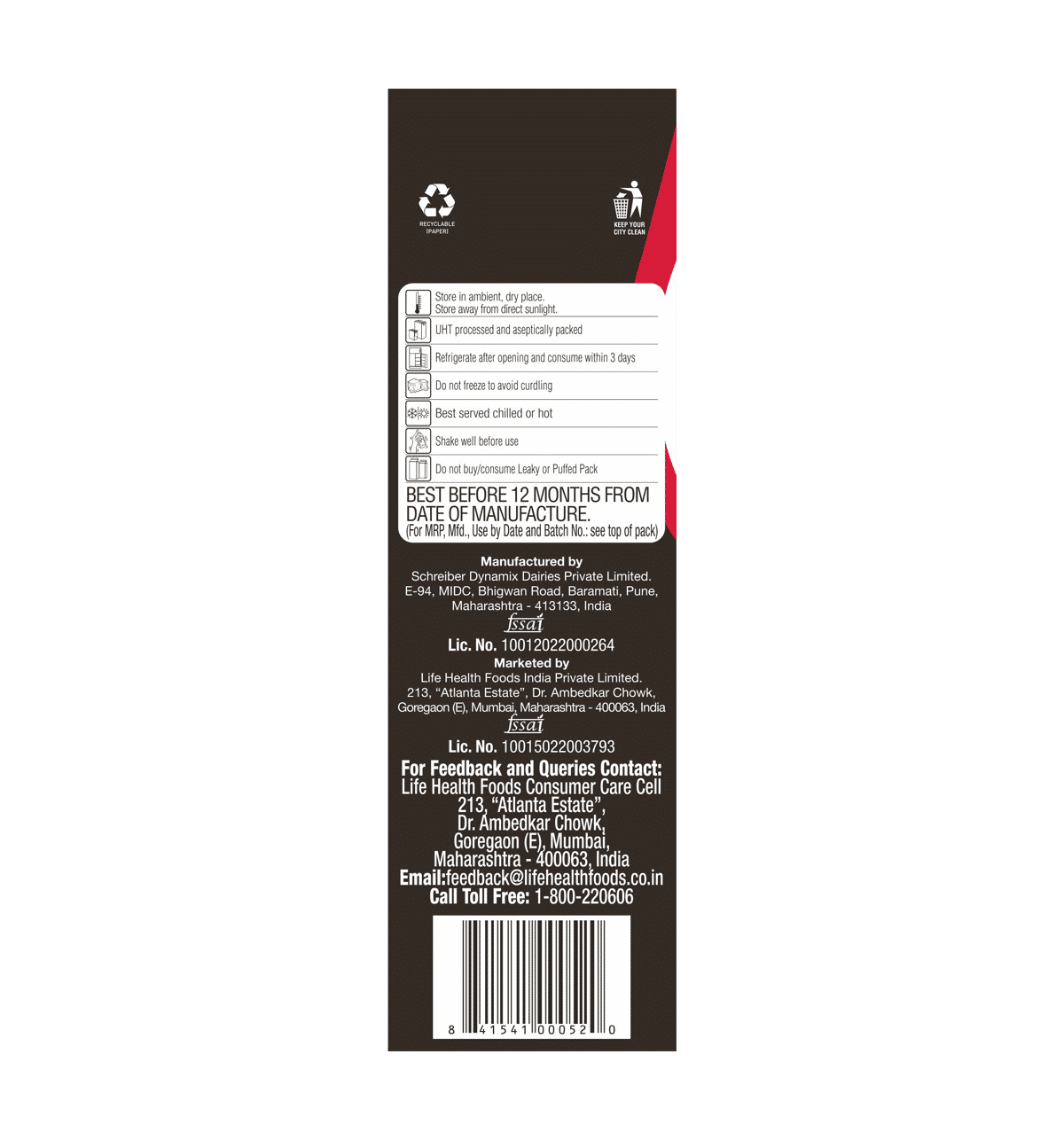 So Good Oat High Protein - 1 L