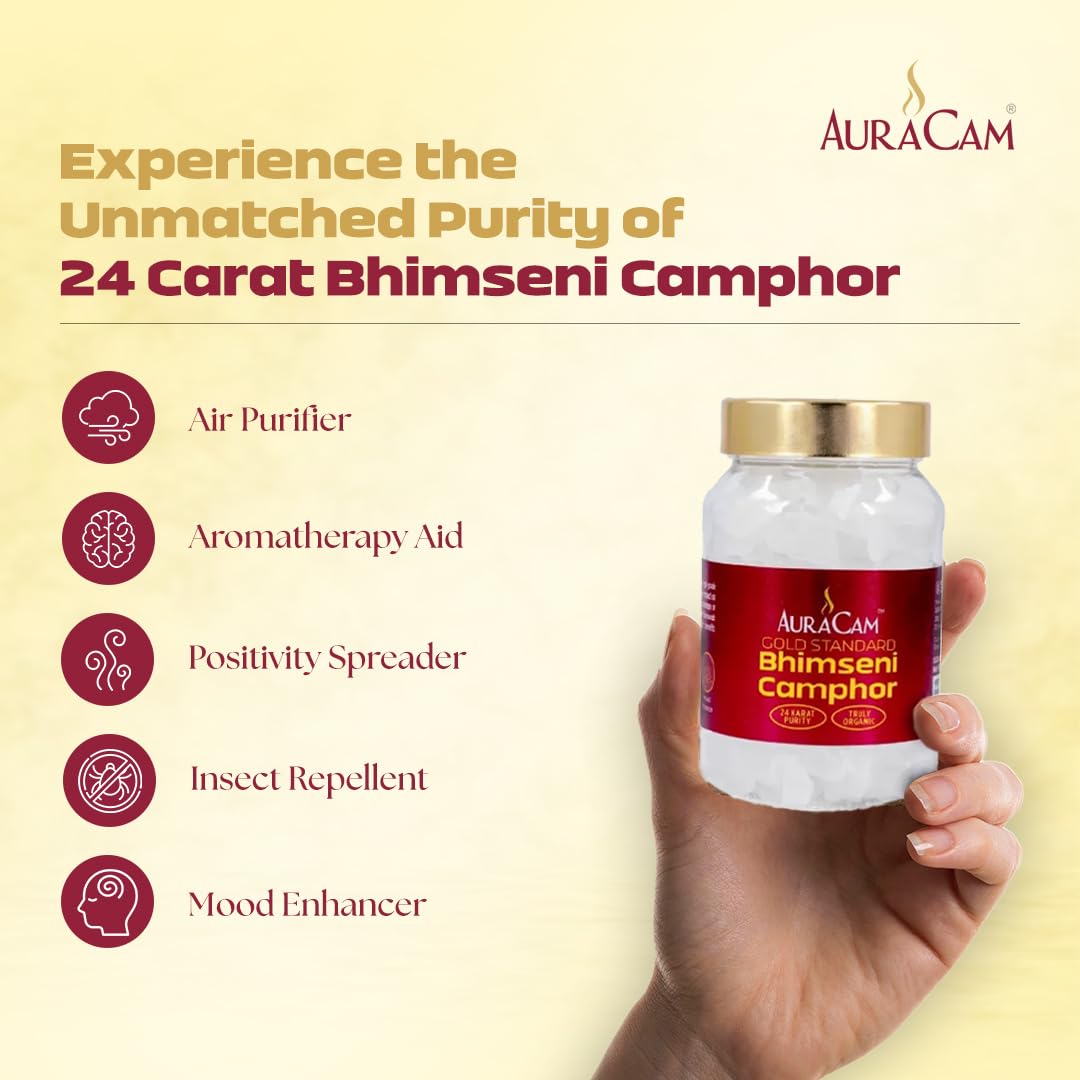 Auracam Bhimseni Camphor