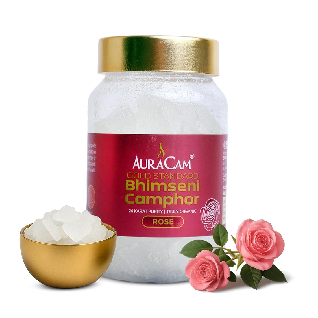 Auracam Bhimseni Camphor - 100 g