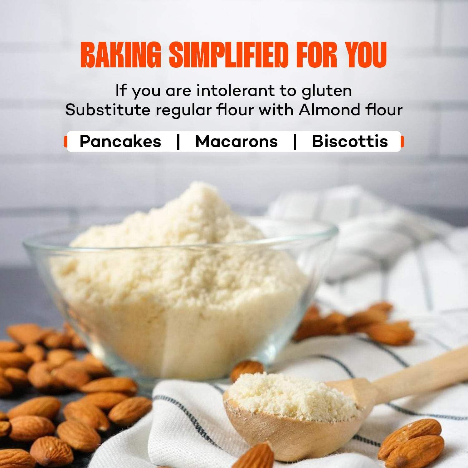 Urban Platter Fine Almond Flour - 200 g