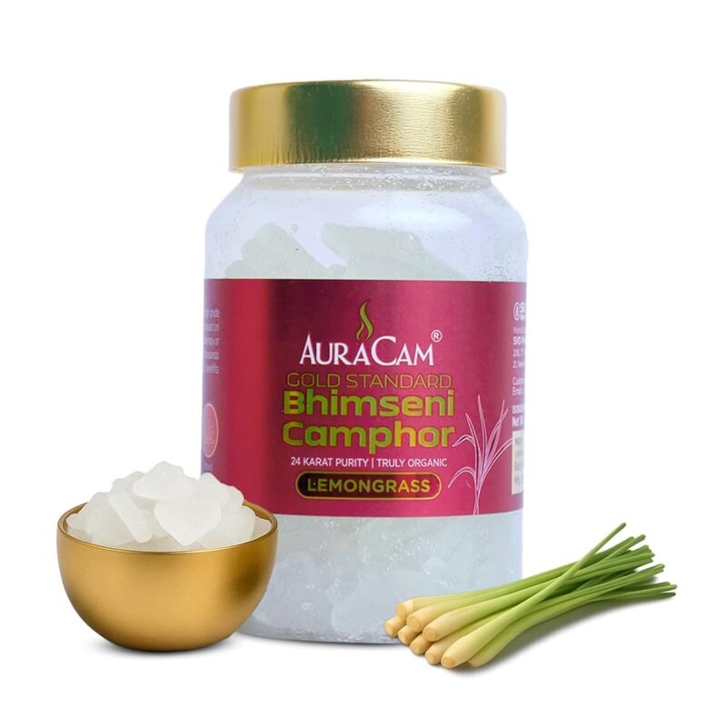 Auracam Bhimseni Camphor - 100 g