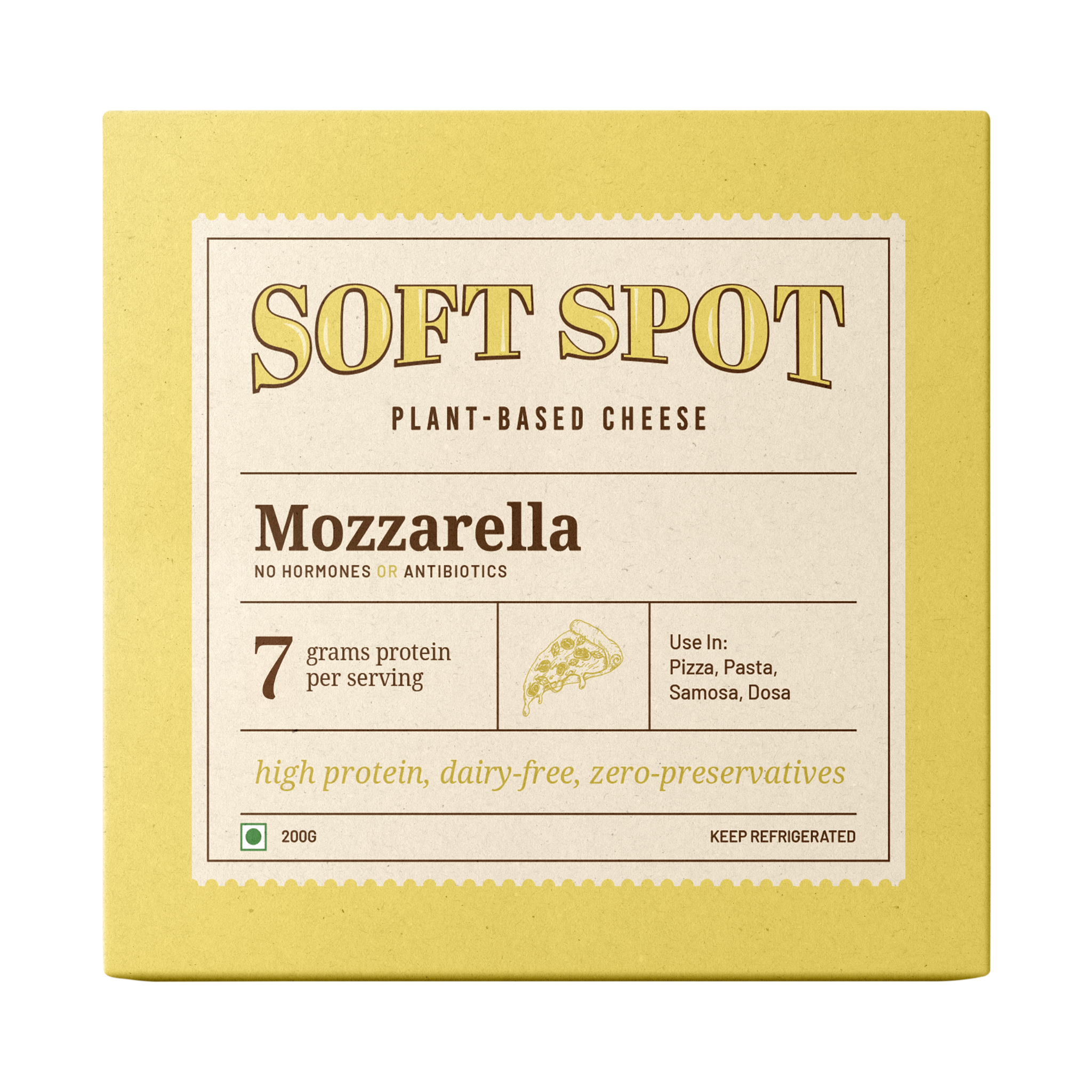 Soft Spot Mozzarella Cheese - 200 g