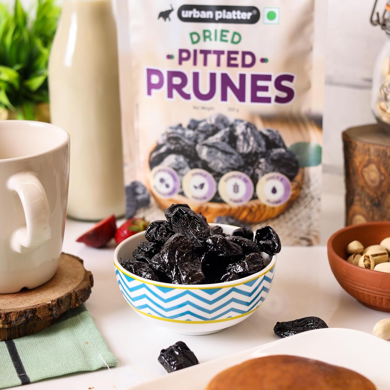 Urban Platter Pitted California Prunes - 250 g