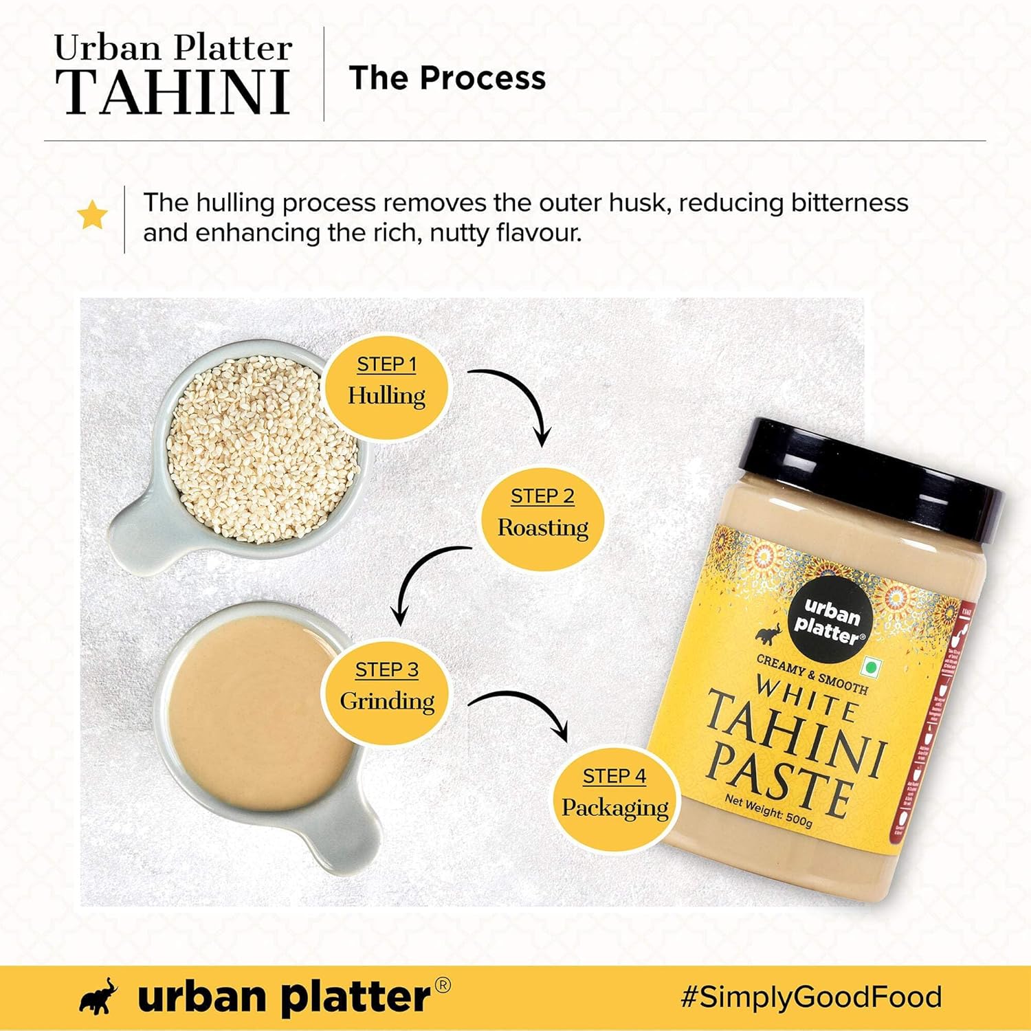 Urban Platter Tahini Paste - 500 g