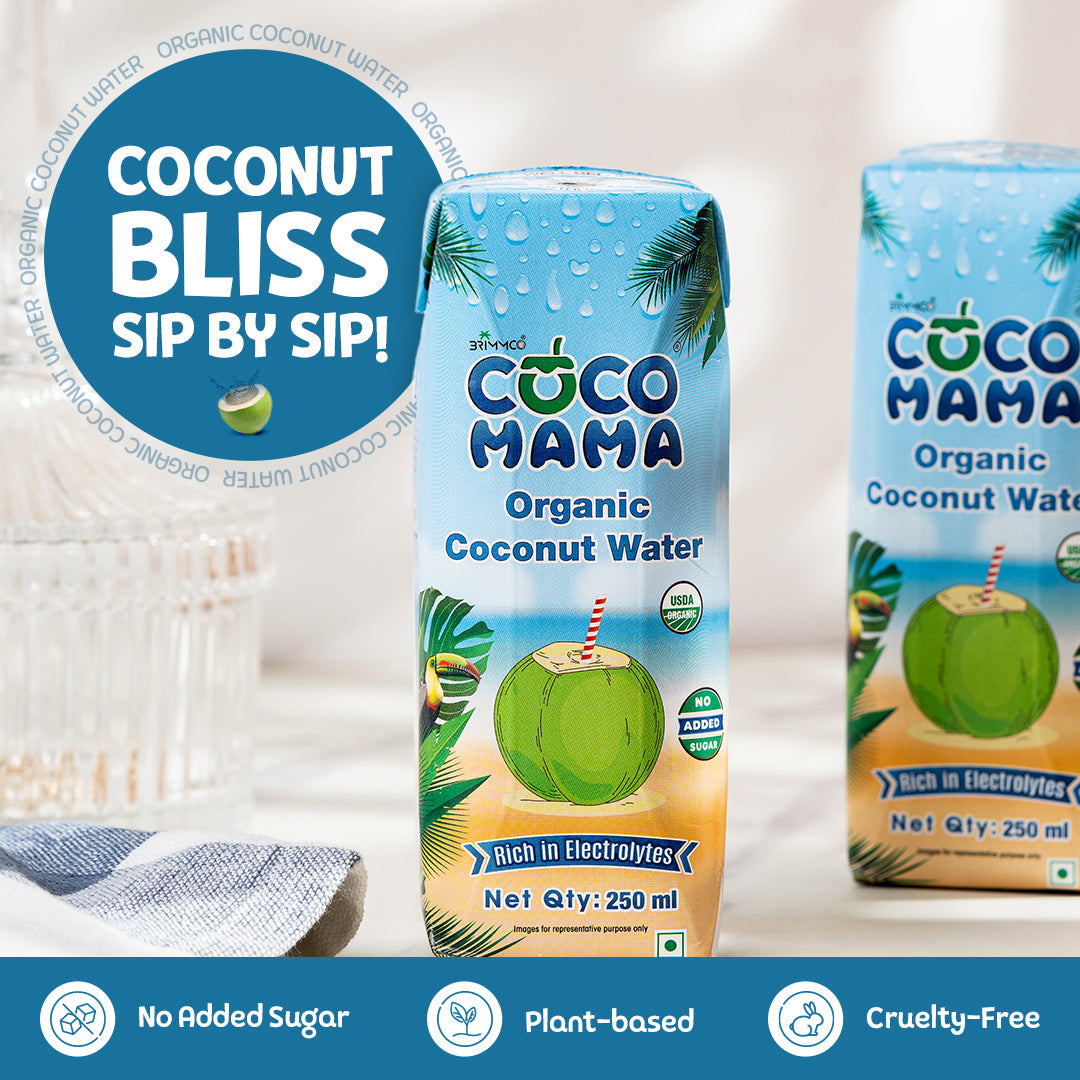Coco Mama Organic Coconut Water - 250 ml