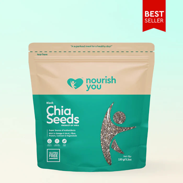 Nourish You Black chia seeds 150g