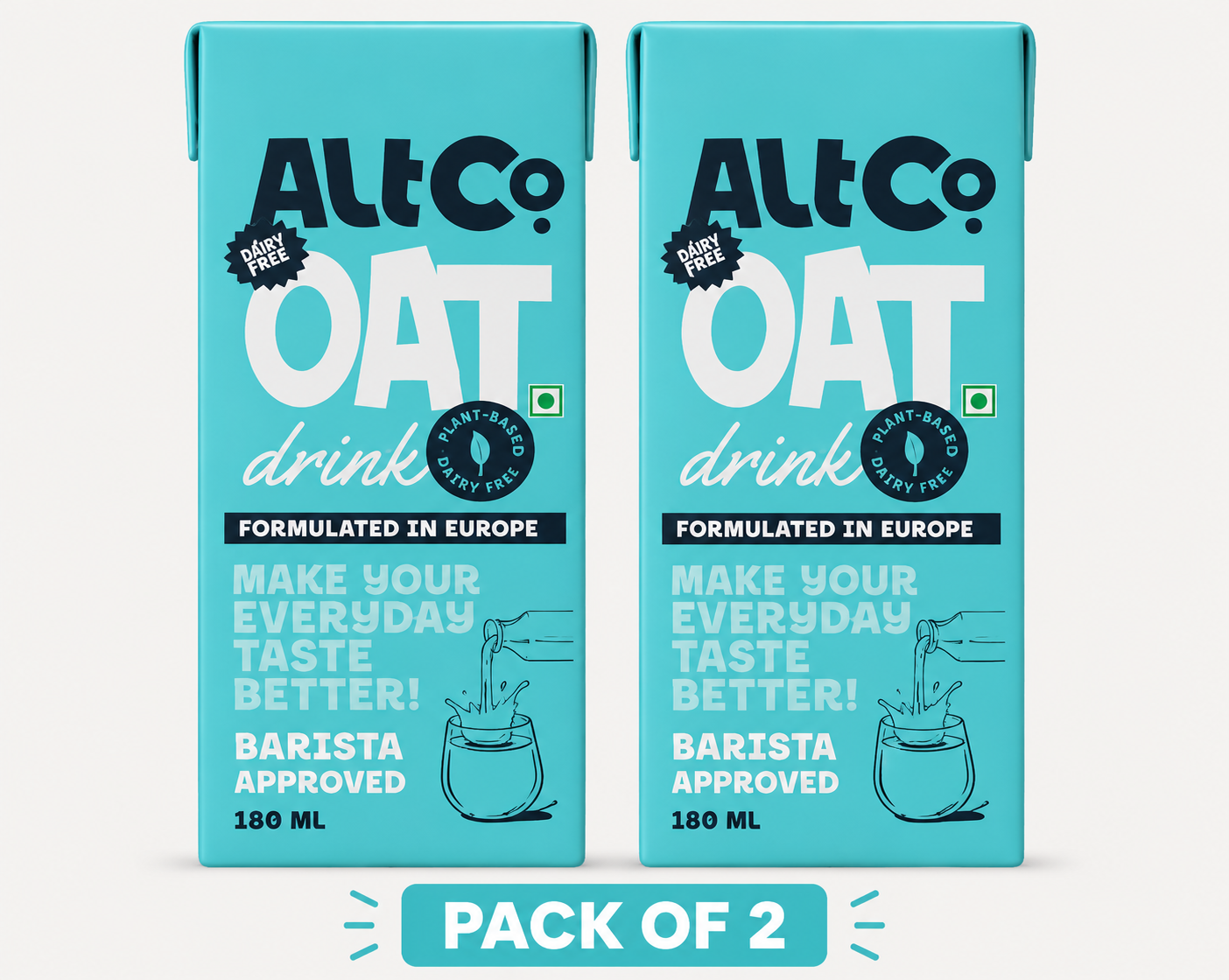 Alt Co Oat Mlk - Pack of 2