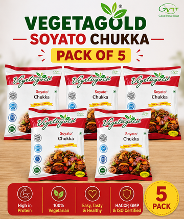 Vegetagold Soyato Chukka - 1 Kg - Pack of 5
