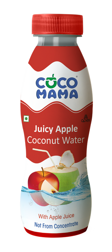 Coco Mama Coconut Water - Juicy Apple - 200 ml