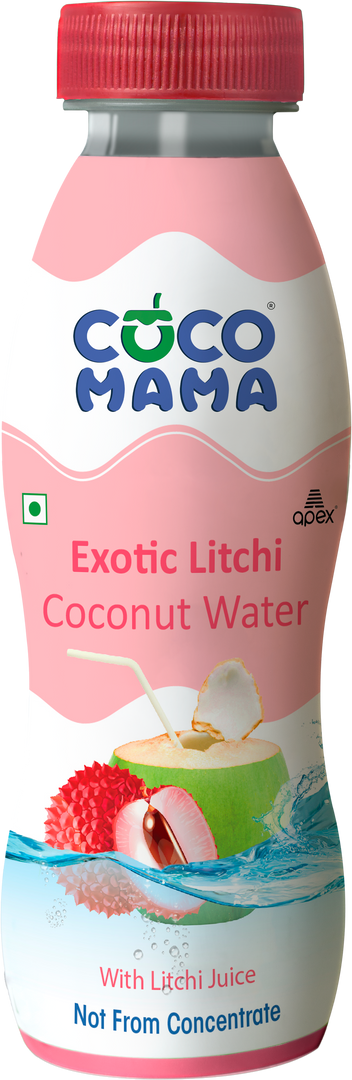 Coco Mama Coconut Water - Exotic Litchi - 200ml