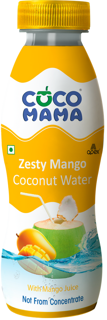 Coco Mama Coconut Water - Zesty Mango - 200 ml