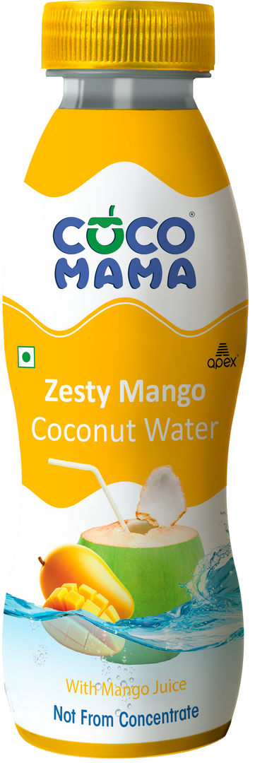 Coco Mama Coconut Water - Zesty Mango - 200 ml