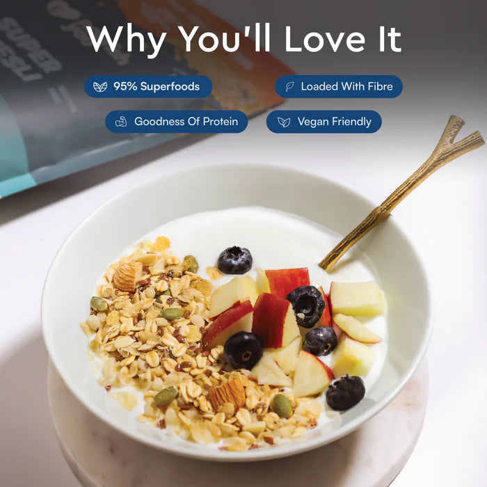 Nourish You Super Muesli No Added Sugar 400g