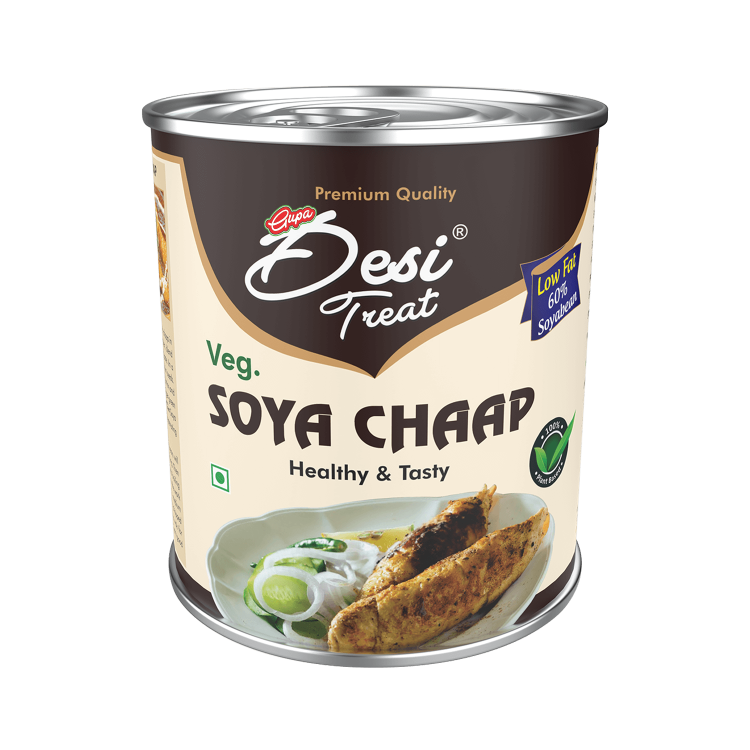 Desi Treat Soya Chaap - 800 g
