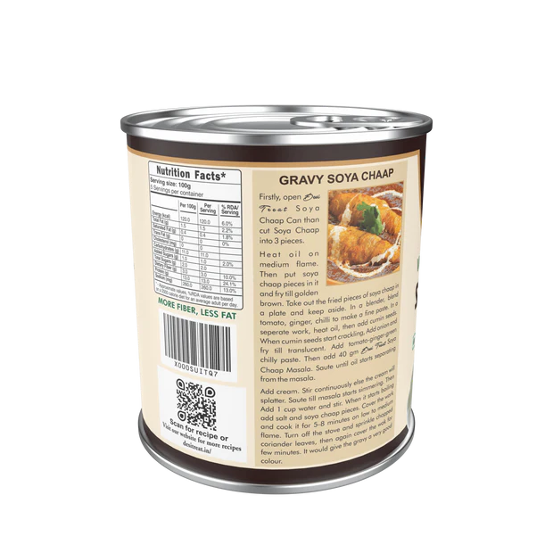 Desi Treat Soya Chaap - 800 g - Pack of 12