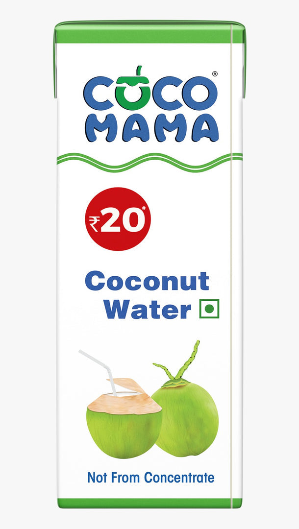 Coco Mama Organic Coconut Water - 170 ml - (Pack of 2)