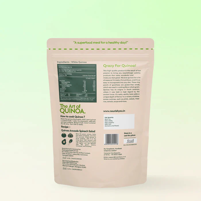 Nourish You White Quinoa 500g