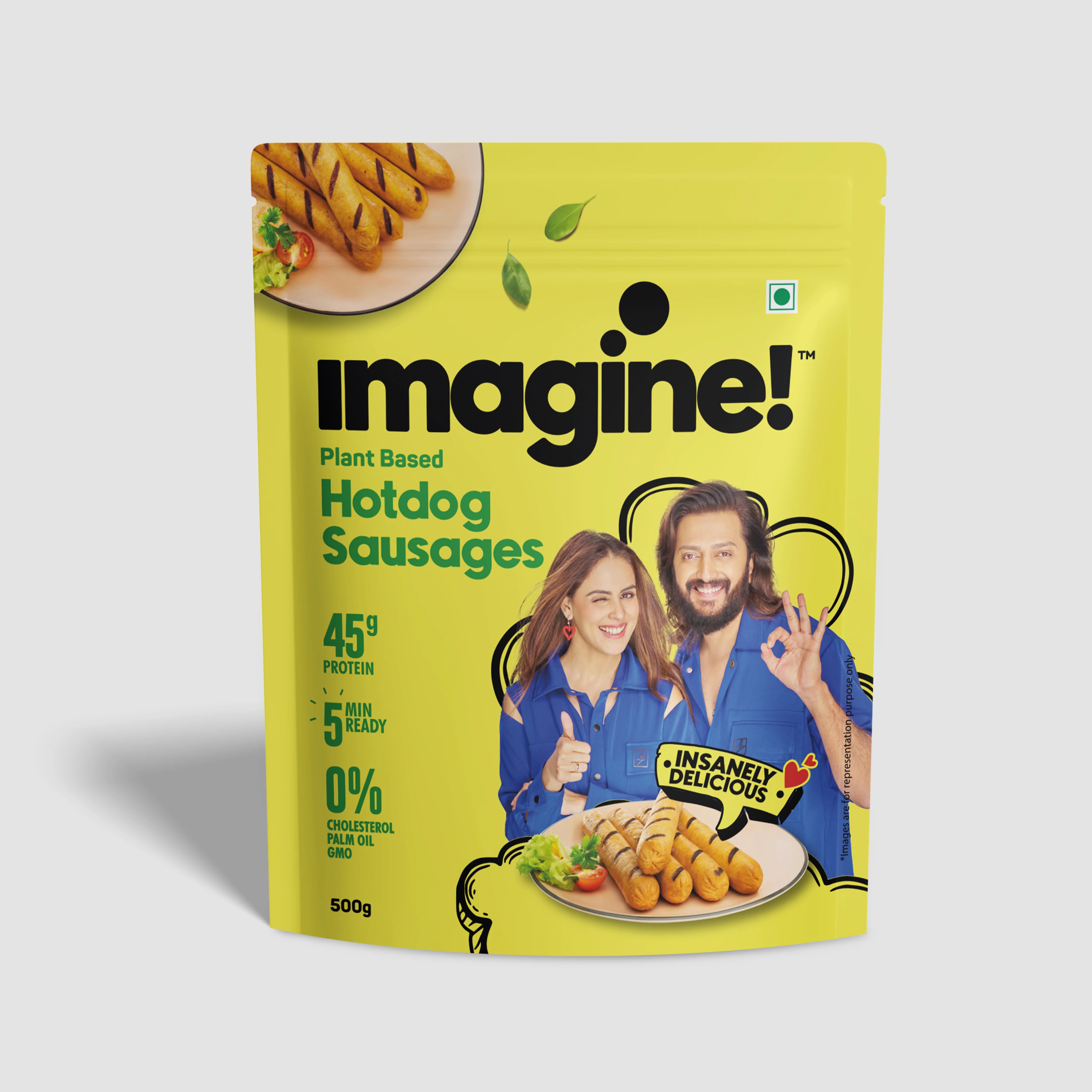 Imagine Hot Dog Sausages - 500 g